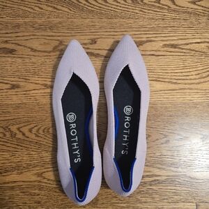 Pink/Light Purple Rothy 7W Shoe